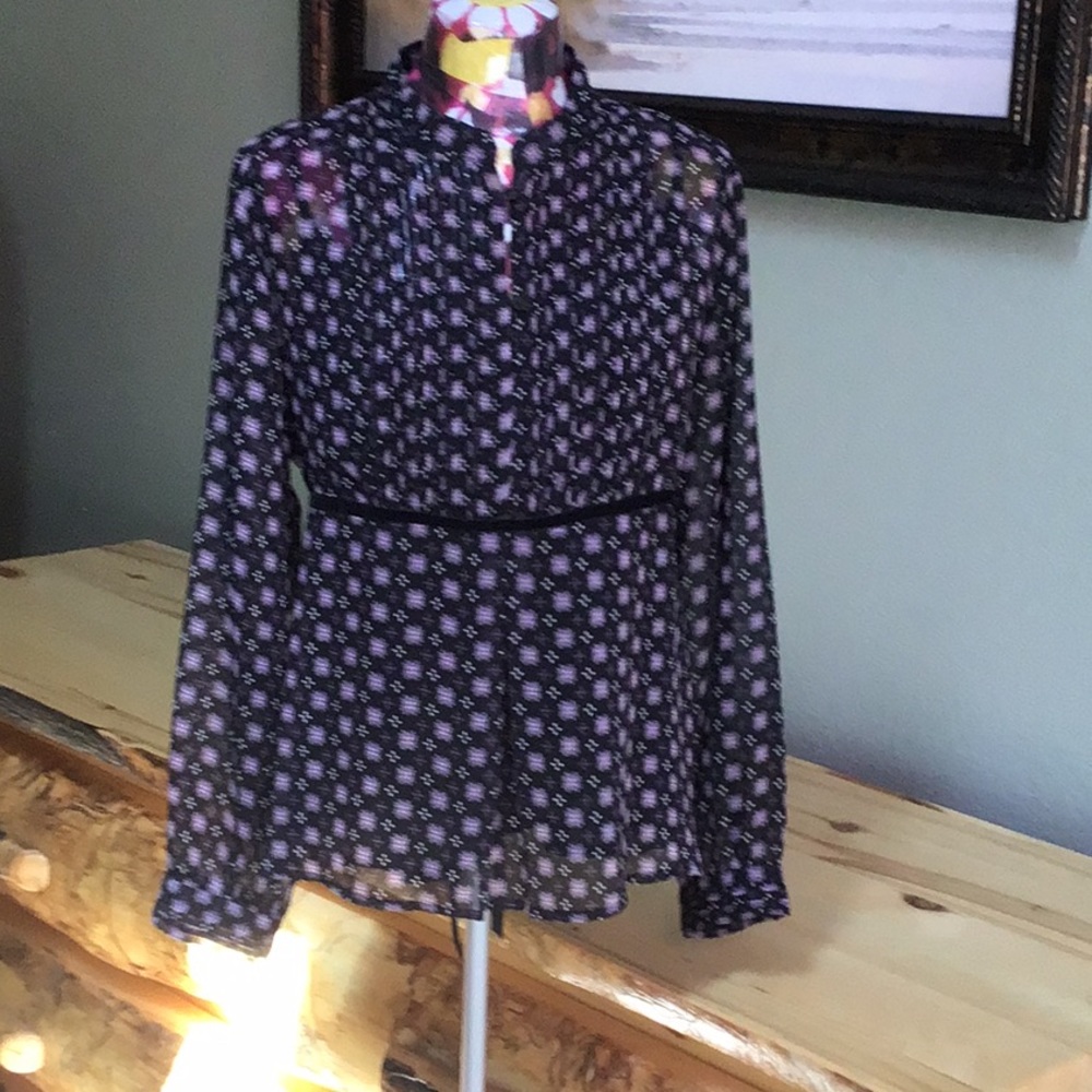 Long sleeve blouse